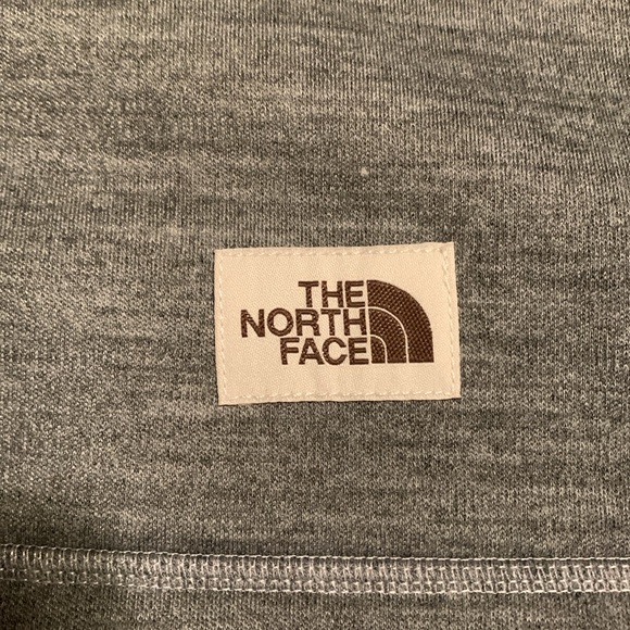 The North Face Mens Sherpa Patrol 1/4 Snap Pullover TNF Grey Heather XL Jacket - Picture 7 of 16